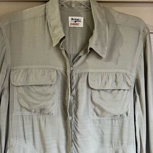 Holding Horses Sheer Blouse Size Large Anthropology